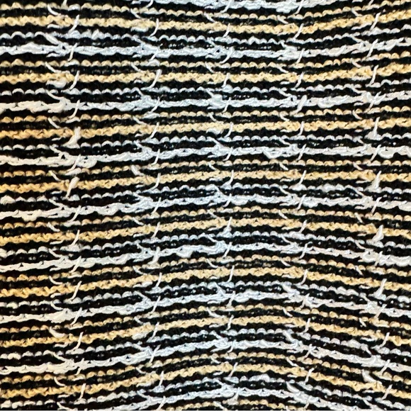 NWT St. John Collection Knit Pencil Skirt Size 8 Desert Tan Black Tweed USA - Picture 6 of 8